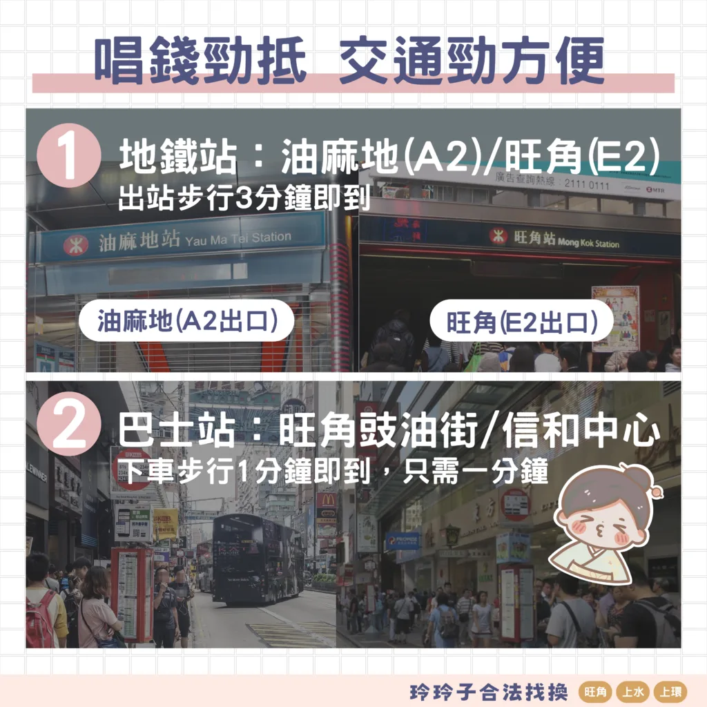 香港找換】玲玲子合法找換（旺角店）路線指示– 香港找換店,香港唱錢-玲玲子合法找換(尖東/旺角/上水)