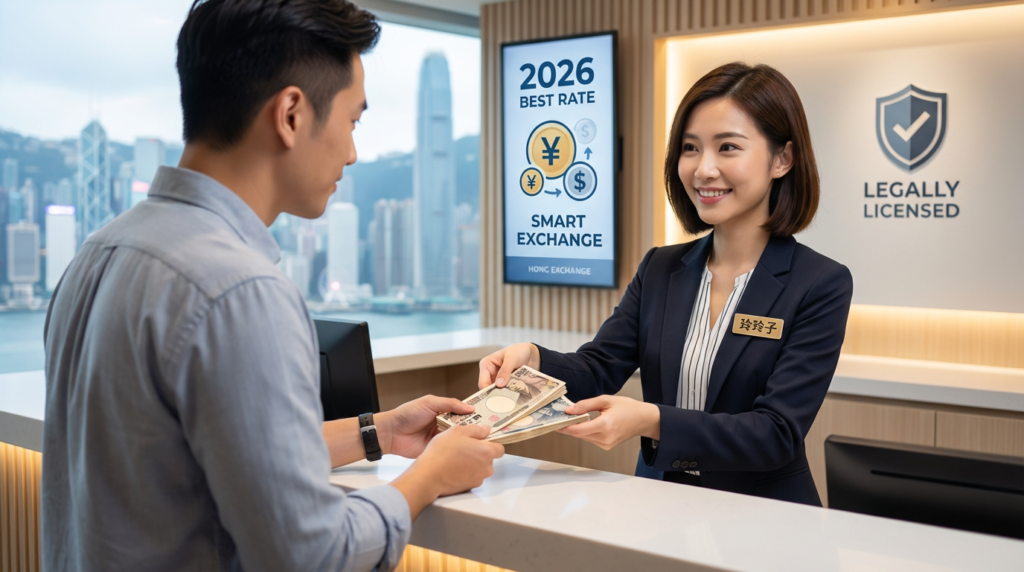 2026 換円攻略:玲玲子合法找換助你聰明省