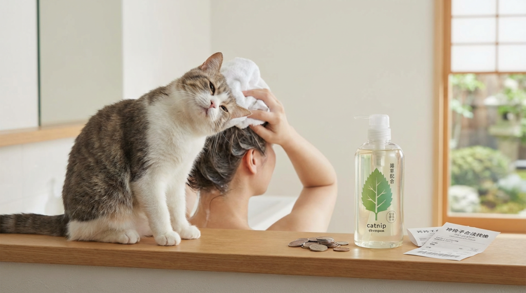 貓奴必看!日本爆紅香氛:貓草洗髮精,主子瘋狂愛上你!